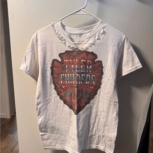 White Graphic Tyler Childers T-Shirt